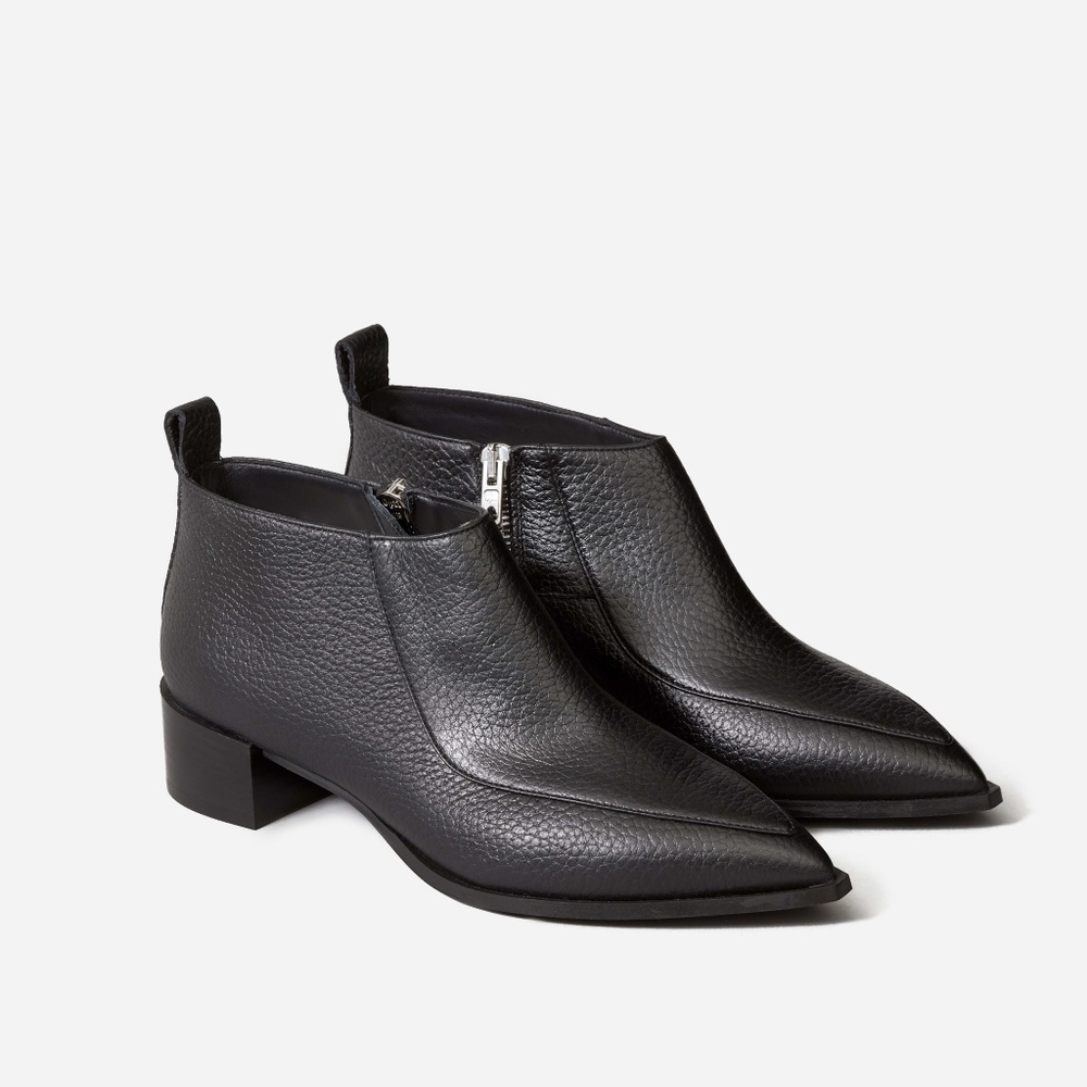 Everlane Boss Booties Black NWT